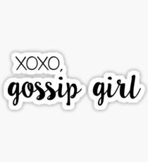 xoxo, Gossip Girl Sticker