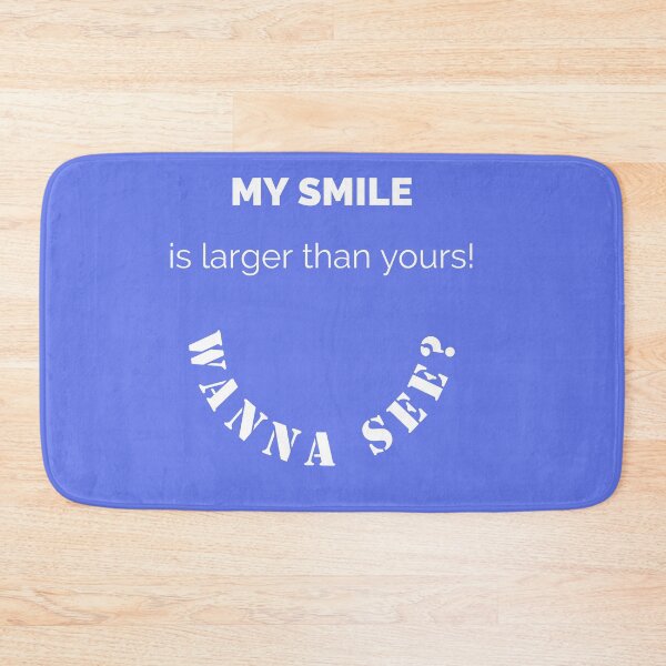 Item preview, Happy and positive design | Large smile | My smile is larger than yours, wanna see? designed and sold by TatianaLG.