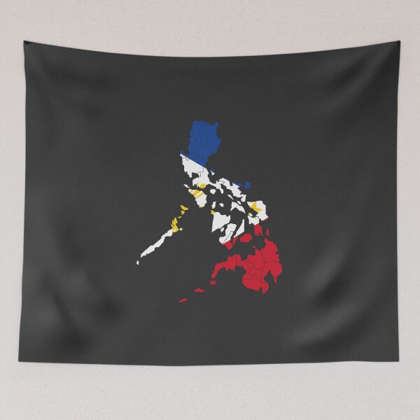 Item preview, Philippines Flag Map with regions designed and sold by Alo.