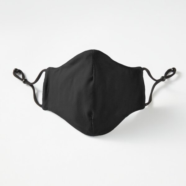 Solo máscara negra Ajustada - 3 capas