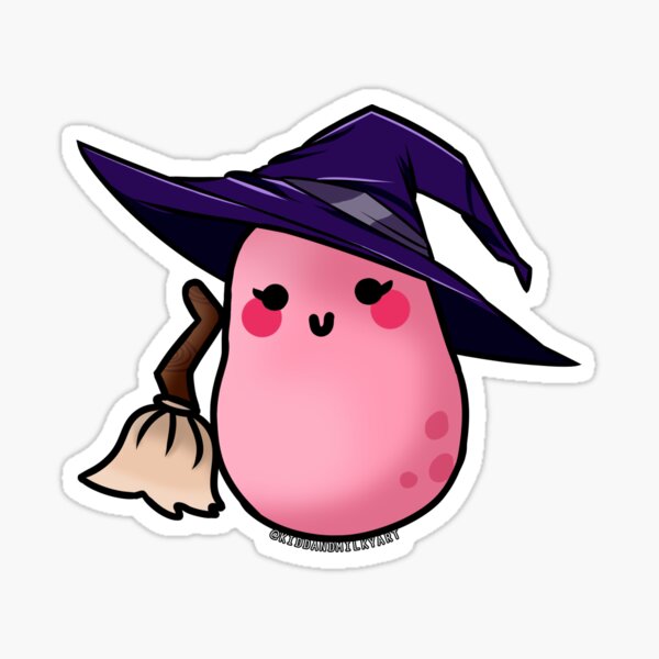 Potato Witch Sticker
