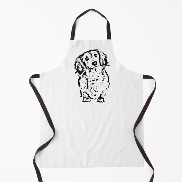 Item preview, Long Haired Dachshund Head Tilt designed and sold by SmartPooch.
