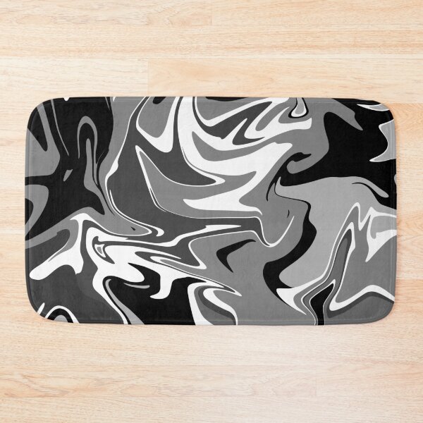 Item preview, Marble Pattern Black and White designed and sold by GlobalDesigns-.