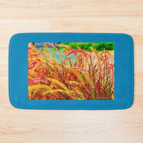 Dancing Weeds Bath Mat