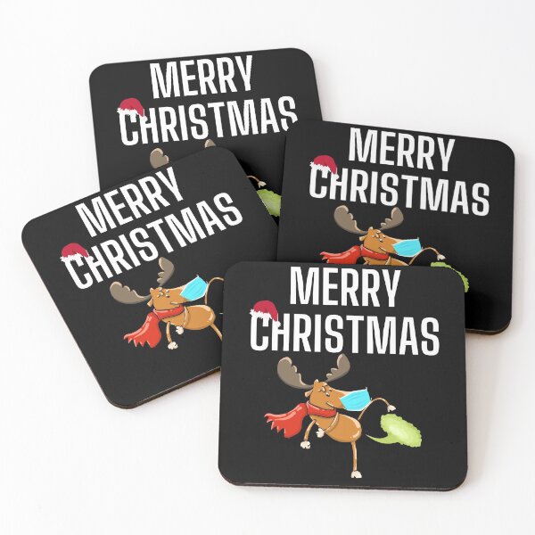 Item preview, Funny christmas deer Quarantined christmas designed and sold by OneTimeEngineer.