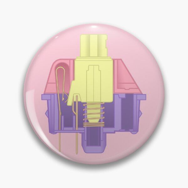 Item preview, C3 Banana Split Macho Switch Mechanical Keyboard designed and sold by parkerku-mk.