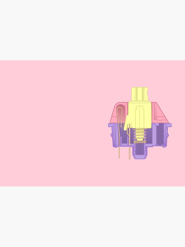 Thumbnail 3 of 3, Journal, C3 Banana Split Macho Switch Mechanical Keyboard designed and sold by parkerku-mk.