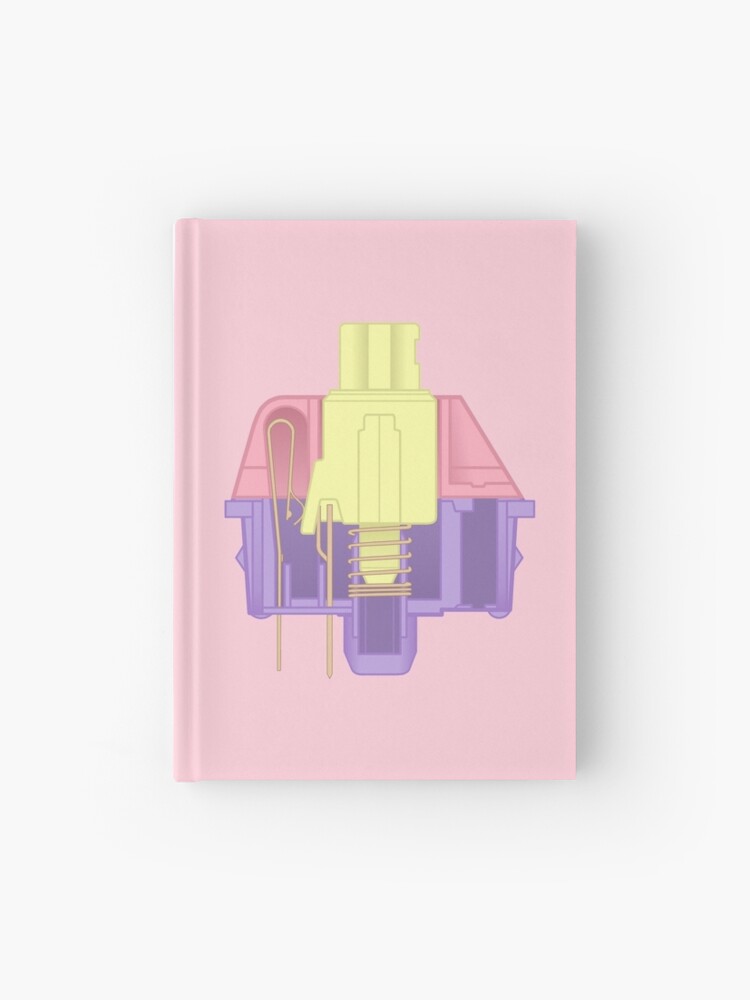 Thumbnail 1 of 3, Journal, C3 Banana Split Macho Switch Mechanical Keyboard designed and sold by parkerku-mk.