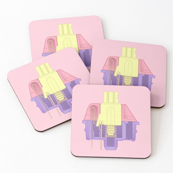 Item preview, C3 Banana Split Macho Switch Mechanical Keyboard designed and sold by parkerku-mk.