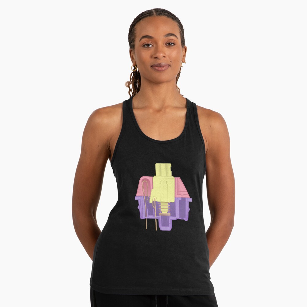 Item preview, Racerback Tank Top designed and sold by parkerku-mk.