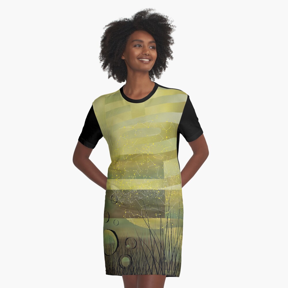 Item preview, Graphic T-Shirt Dress designed and sold by Imber.