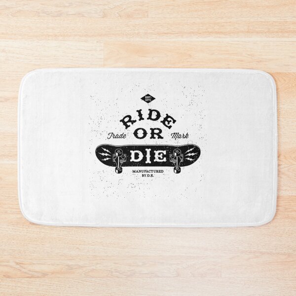 Item preview, Ride or Die Skateboard designed and sold by MisterGooseShop.