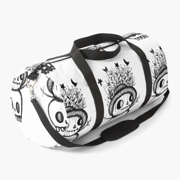 Pumpking and Skeleton Duffle Bag