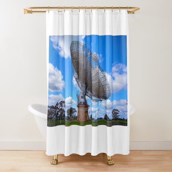 The Dish, Parkes, NSW, Australia Shower Curtain