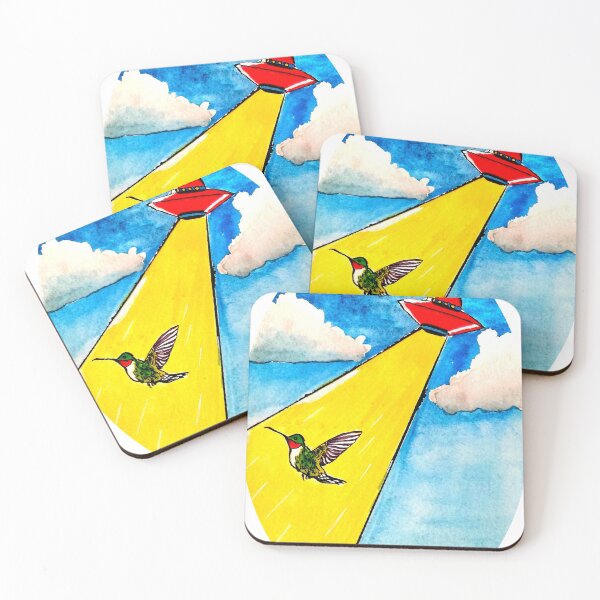 Item preview, Hummingbird Abduction  designed and sold by AdelaReuscher.