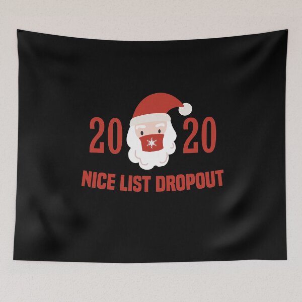 Item preview, Christmas 2020 Nice List Dropout designed and sold by RainbowPandas.