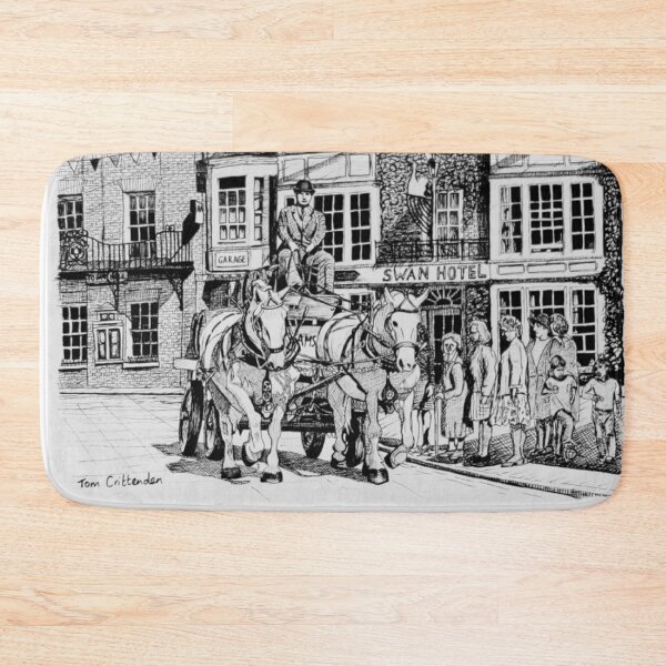 Item preview, Swan Hotel Southwold Ink Sketch designed and sold by Tom Crittenden.