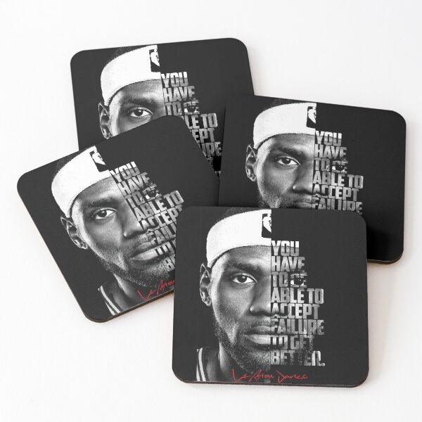 Item preview, Copy of Black and white LeBron James quote. designed and sold by Enea Kelo.