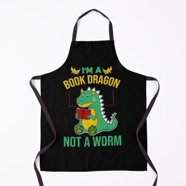Item preview, i'm a book dragon not a worm designed and sold by Tagesapfel.