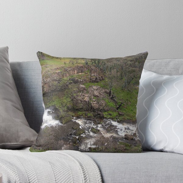 Paddy's River Falls, Tumbarumba, NSW, Australia Throw Pillow