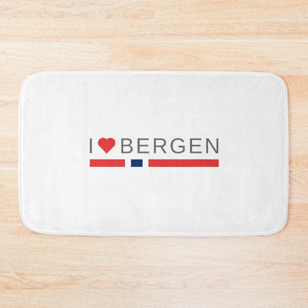 Item preview, I love Bergen Norway designed and sold by tshirtsnorway.