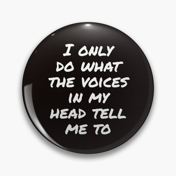 Item preview, Voices in my head designed and sold by whimwitch.
