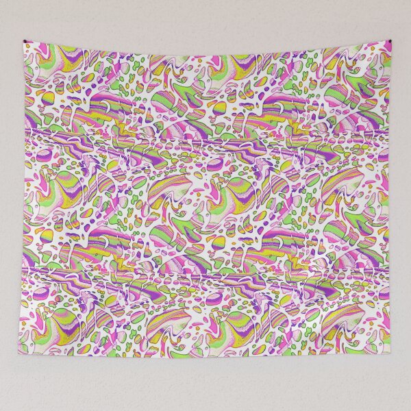 Item preview, Psychedelic waves designed and sold by Naabart.