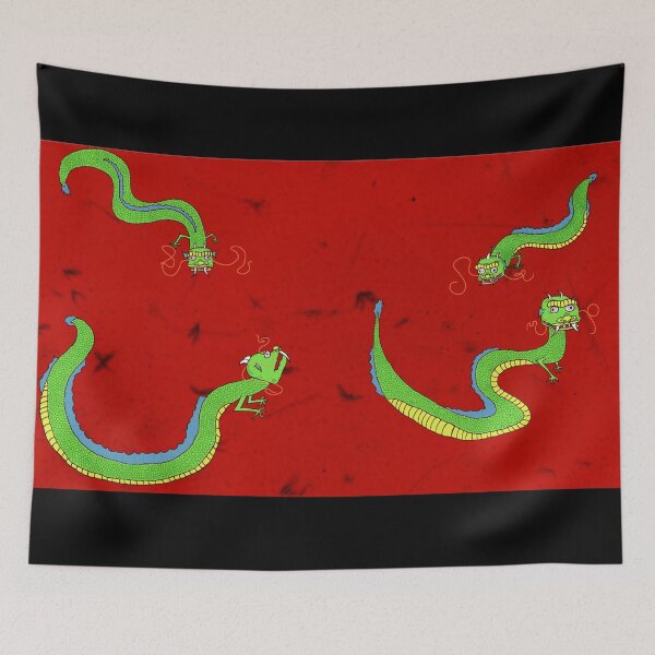 Item preview, Green Japanese Dragon Wyrms designed and sold by ACH-Designs.