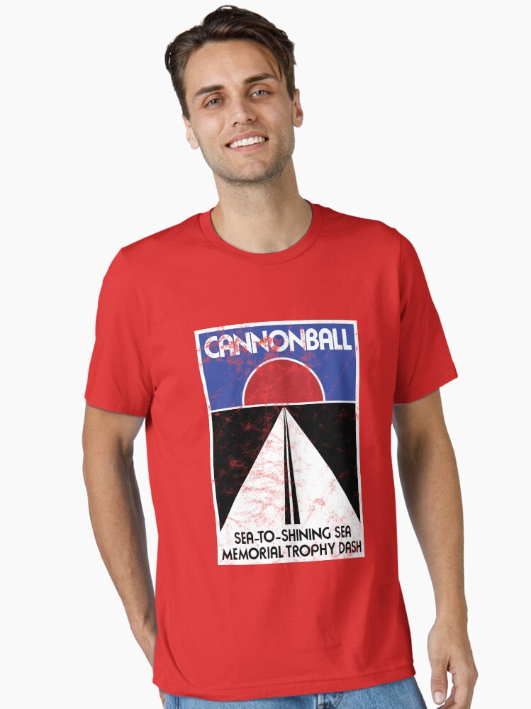 The Cannonball Run 80s Comedy Movie Poster T-shirt Per - Foto 4