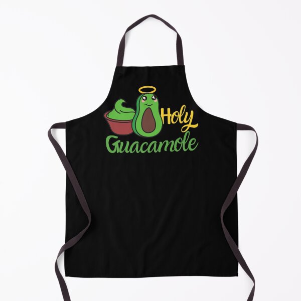 Item preview, 'Holy Guacamole' - Cute Avocado With Halo, Smiling designed and sold by PandaSoul.