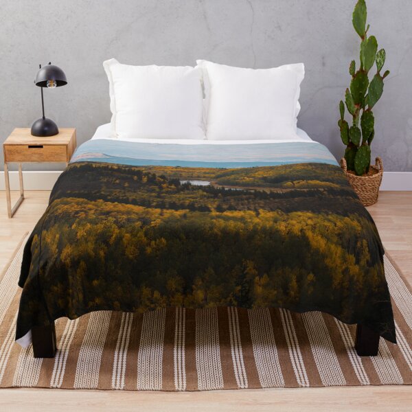 Item preview, Forest Fall Mountain leaves View on Crisp Autumn Day designed and sold by JLPhotographer.