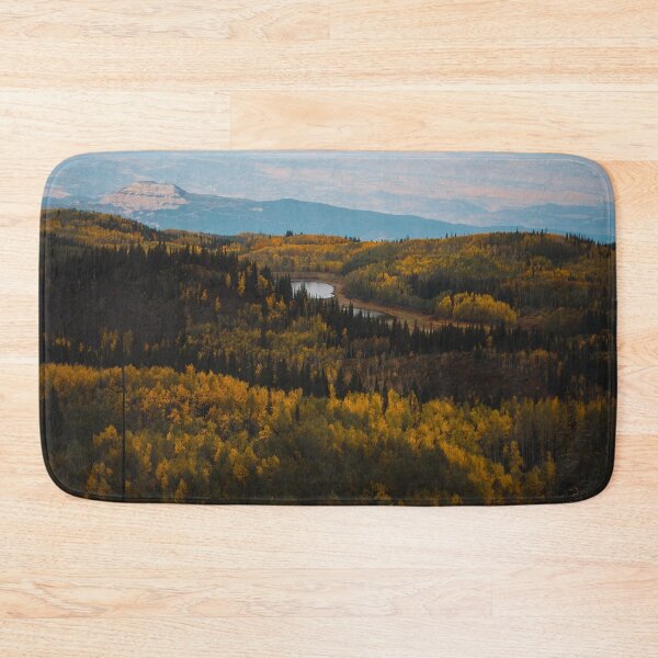 Item preview, Forest Fall Mountain leaves View on Crisp Autumn Day designed and sold by JLPhotographer.