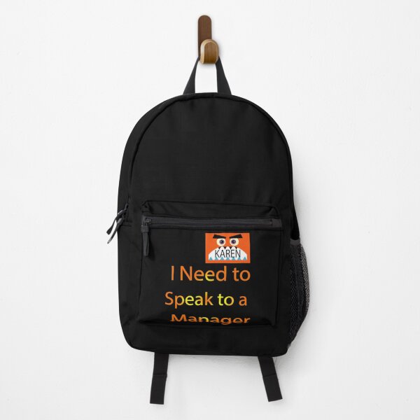 Item preview, I Need To Speak to A Manager - Hello My Name is Karen Halloween 2020 Costume Monster Name Tag  designed and sold by PupnkittyMania ⭐⭐⭐⭐⭐.