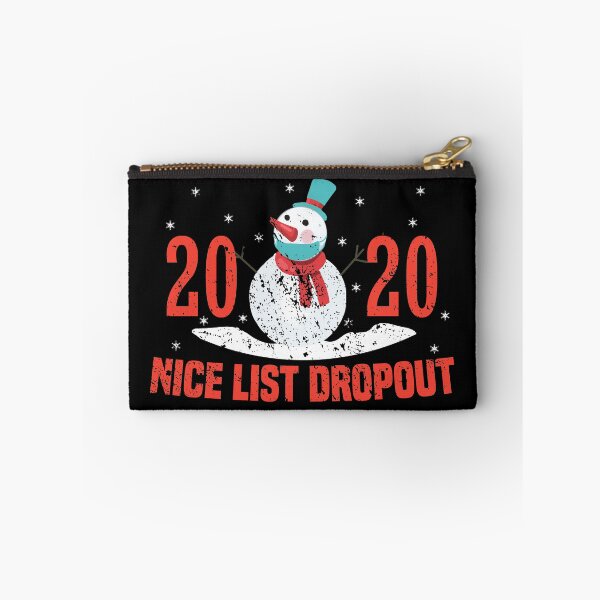 Item preview, Christmas 2020 Nice List Dropout Snowman designed and sold by RainbowPandas.