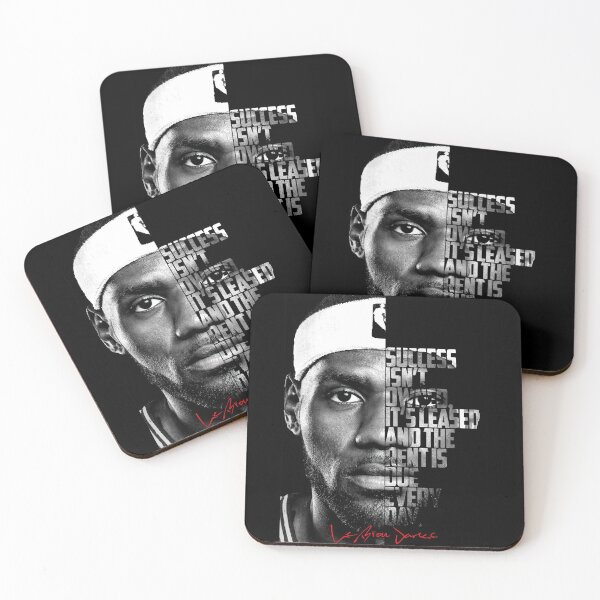 Item preview, Black and white LeBron James quote. designed and sold by Enea Kelo.