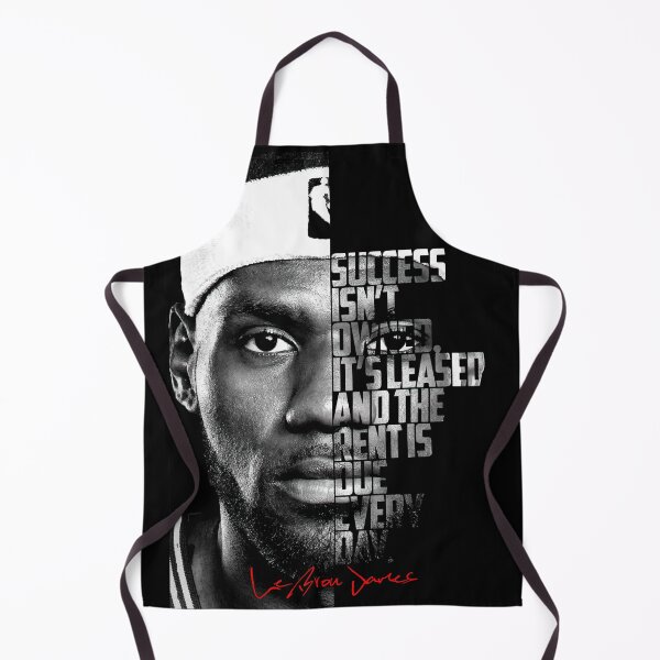 Item preview, Black and white LeBron James quote. designed and sold by Enea Kelo.