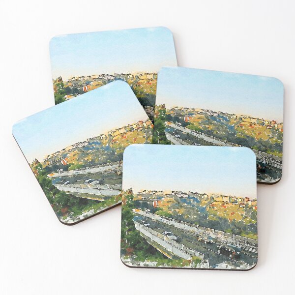 Item preview, Cityscape and road designed and sold by Giuseppe Cocco.