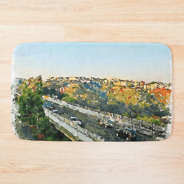 Item preview, Cityscape and road designed and sold by Giuseppe Cocco.