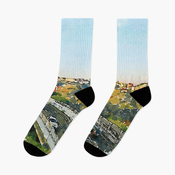 Item preview, Cityscape and road designed and sold by Giuseppe Cocco.