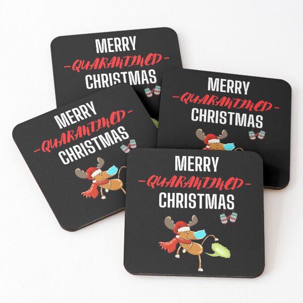 Item preview, Funny christmas deer Quarantined christmas designed and sold by OneTimeEngineer.