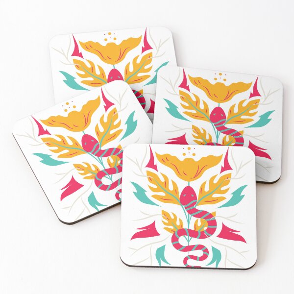 Item preview, Colorful snake design designed and sold by DesignerHank.
