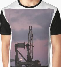 Moonlit Steering Wheel Graphic T-Shirt