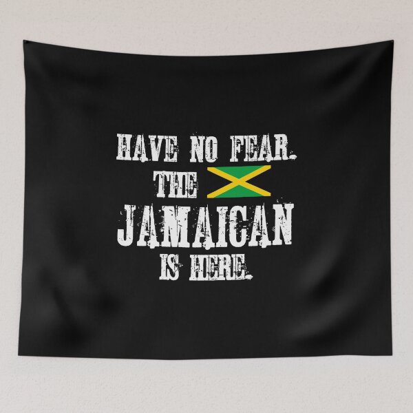 Item preview, No tener miedo. El jamaicano está aquí. Con la bandera de jamaica designed and sold by obedtheartist.
