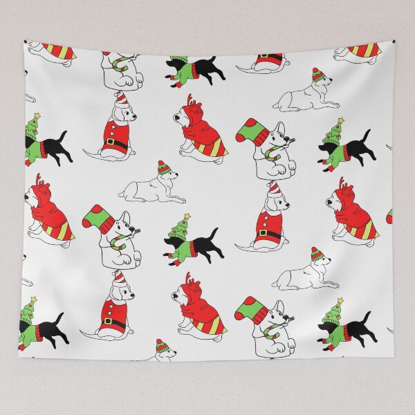 Item preview, Christmas Dogs-2 designed and sold by IZ-STAR.
