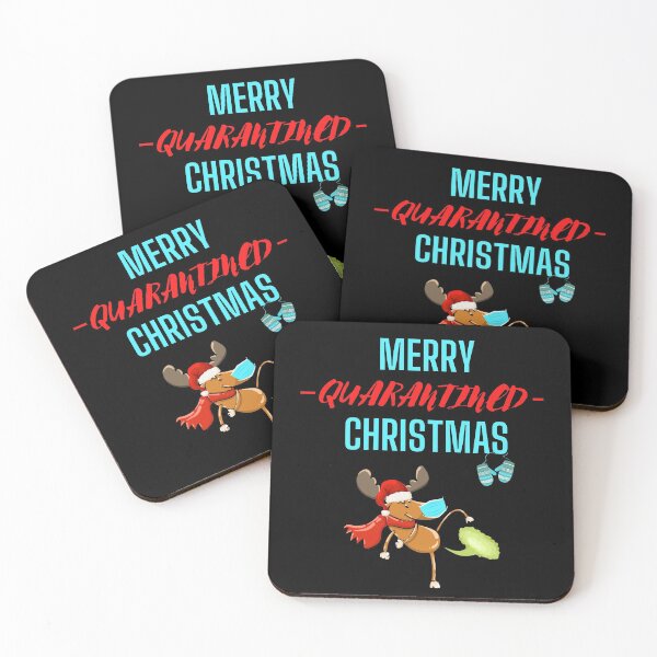Item preview, Funny christmas deer Quarantined christmas designed and sold by OneTimeEngineer.