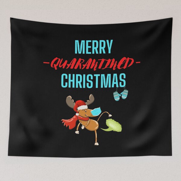 Item preview, Funny christmas deer Quarantined christmas designed and sold by OneTimeEngineer.