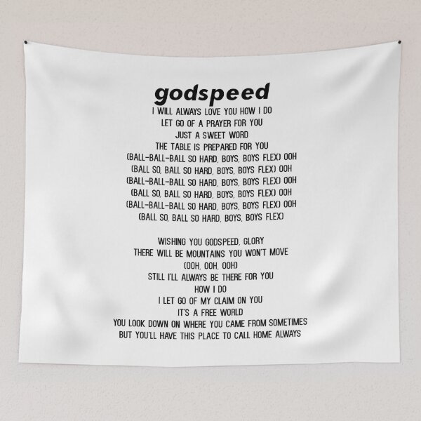Item preview, Godspeed - Frank Ocean designed and sold by claywalkr.