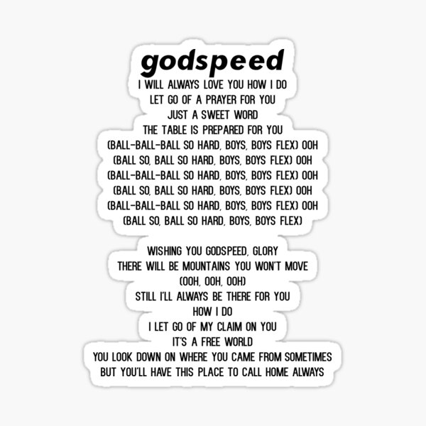 Frank Ocean Lyrics Stickers Redbubble