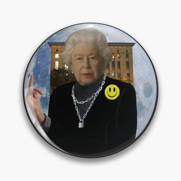 Item preview, Queen Elisabeth stole berghain, queen on the moon, Royal solution designed and sold by ppscale.
