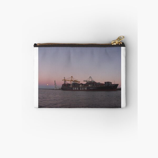 Item preview, Moonrise Over The Docks designed and sold by Stuart Daddow Photography.